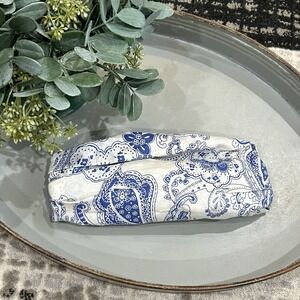 Stella Cove Blue Paisley Boho Stretch Youth Headband Bandeau